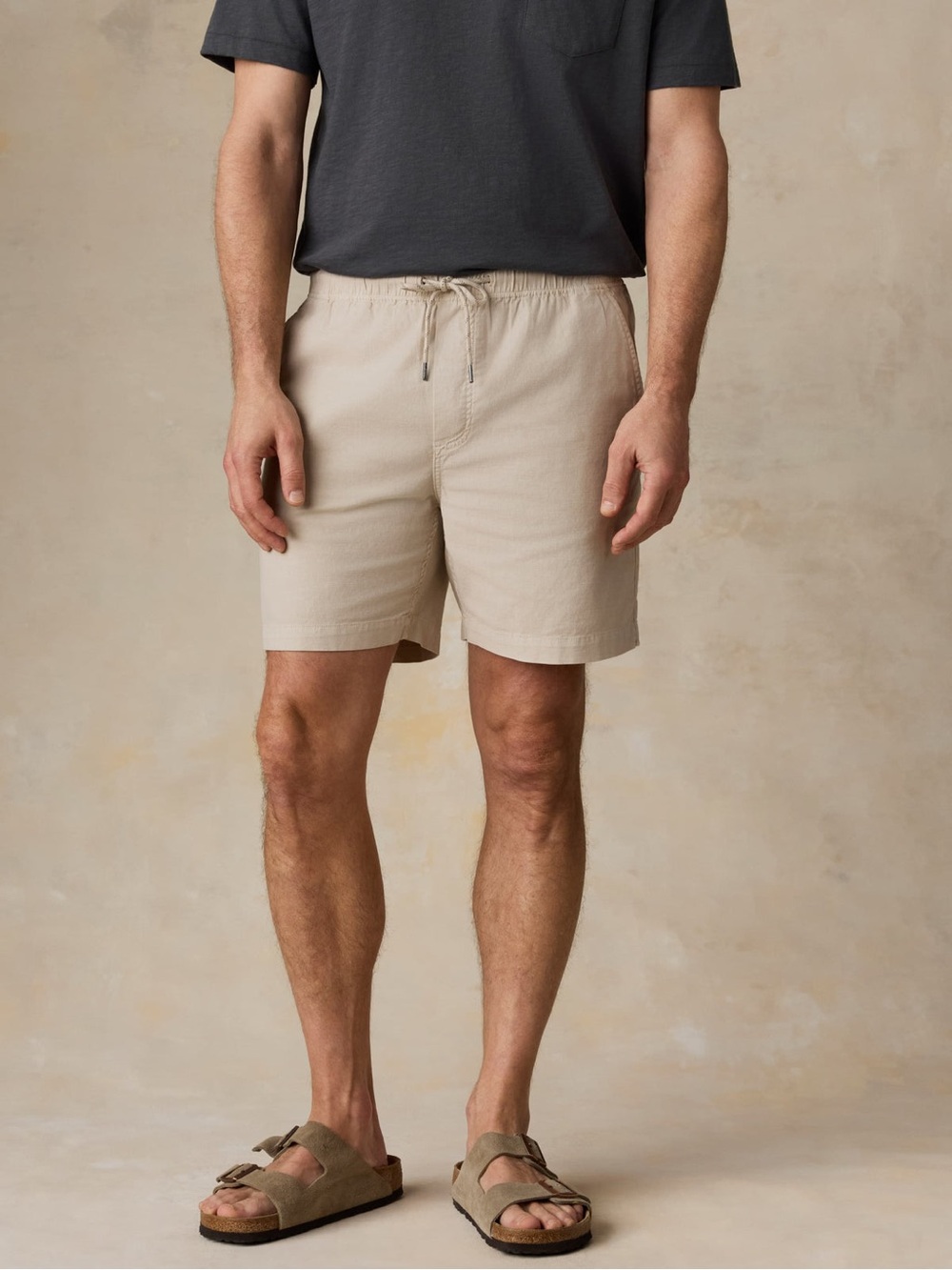NWT Faherty Stone Essential Drawstring Short- Men's Size Large